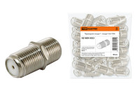 Переходник гнездо F - гнездо F б/п TDM Electric, SQ1809-0023