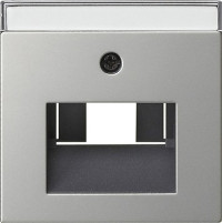 0284600 Gira Накладка для коммутационной розетки UAE/IAE с полем для надписи