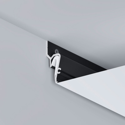 Профиль STRETCH-SHADOW-TECH-2000 BLACK (A2-DELTA) (Arlight, Алюминий), 039509