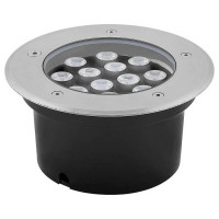 Светильник тротуарный, 12LED, 6400К, 12W, 180*H90mm, внутренний диаметр: 150mm, IP 67, SP4114, Feron 32022