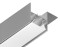 Алюминиевый профиль для натяжного потолка 51.27*34 Серебро, 2 м, AMBRELLA LIGHT, GP4050AL