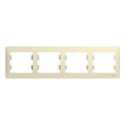 GLOSSA 4-постовая РАМКА, горизонтальная, БЕЖЕВЫЙ