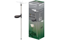 Светильник СС "Бабочка" на солнечных батареях, сталь, меняет цвет, TDM Electric, SQ0330-0110