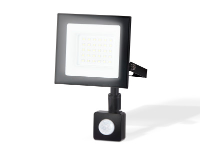 Прожектор светодиодный с датчиком движения 6500K 30Вт IP65, AMBRELLA LIGHT, ST8113