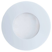 94093 Уличный светодиодный светильник встраиваемый MARGO, 1х5W(GU10), IP65, ?84, алюминий/белый