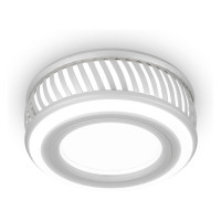 Светильник Gauss Backlight BL143 Кругл.Gu5.3, 3W, LED 3000K 1/40 белый матовый, BL143