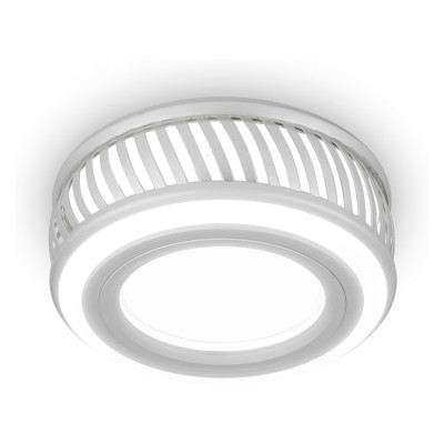 Светильник Gauss Backlight BL143 Кругл.Gu5.3, 3W, LED 3000K 1/40 белый матовый, BL143