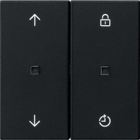 5363005 Gira Накладка управления жалюзи с функцией памяти System 3000 5363005 Gira Накладка управления жалюзи с функцией памяти System 3000