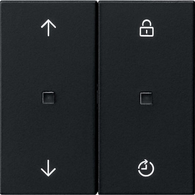 5363005 Gira Накладка управления жалюзи с функцией памяти System 3000