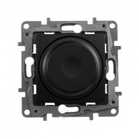 672619 - Диммер поворотно-нажимной универсальный LED - Legrand Etika - 300Вт без нейтрали - антрацит, Legrand 672619 - Диммер поворотно-нажимной универсальный LED - Legrand Etika - 300Вт без нейтрали - антрацит, Legrand