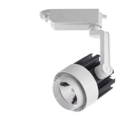 Arte Lamp VIGILE, Трековый светильник, цвет арматуры - белый, цвет плафона/декора - БЕЛЫЙ, 10W LED, A1610PL-1WH