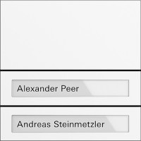 5532902 Gira Модуль кнопок вызова System 106 2-клав. 5532902 Gira Модуль кнопок вызова System 106 2-клав.