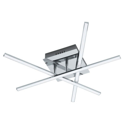 95567 Светодиод. настенно-потол. светильник LASANA 1 с рег-кой, 18W(LED), L550, сталь, хром/пластик,