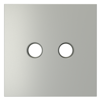 Накладка для розетки телевизионной оконечной TV+SAT, S70 (сталь), VLS001605