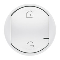 064812 - Celiane with NETATMO.Лицевая панель для главного беспроводного выключателя "Я дома/Я вне дома".Цвет Белый