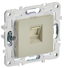 SKANDY Роз. комп. RJ45 кат.5E SK-K01B беж. IEK, SK-K10-1-K10