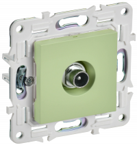 SKANDY Роз. TV проходная SK-A17M мятн. IEK, SK-A10-P-K06