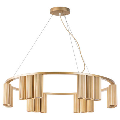 Lightstar 718183 (MD2166-18A) Люстра ROMA 18х28W GU10 (led) CHAMPAGNE GOLD (в комплекте)