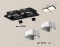 Встраиваемый точечный светильник MR16 2*GU5.3 (комплект), AMBRELLA LIGHT, XC7906001