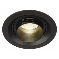 ST LUCE ST701.448.07 Св-к встр. Zoom Черный LED 1*7W 4000K 560Lm Ra 15°-60° IP20 D90xH65 170-240V