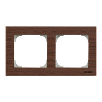 8572 WN - Рамка 2-постовая, серия SKY, цвет дерево венге - 2CLA857200A2101 8572 WN - Рамка 2-постовая, серия SKY, цвет дерево венге - 2CLA857200A2101