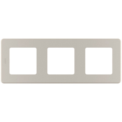Legrand Рамка 3 поста - Legrand Inspiria - шампань, 673958
