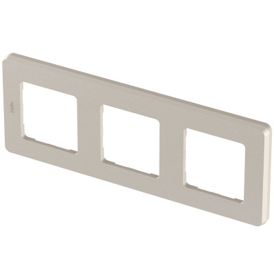 Legrand Рамка 3 поста - Legrand Inspiria - шампань, 673958