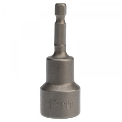 Ключ-насадка 17х65 мм, 1/4" магнитная (упак. 5 шт.) Kranz, KR-92-0405