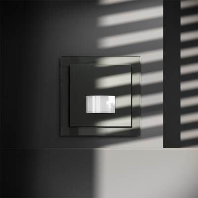 Датчик движения встраиваемый VOLTUM S70, (титан), VLS070506