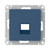 ATN001184 - ATLASDESIGN НАКЛАДКА для информационных функций типа Keystone, АКВАМАРИН, Systeme Electric