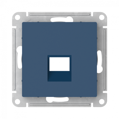 ATN001184 - ATLASDESIGN НАКЛАДКА для информационных функций типа Keystone, АКВАМАРИН, Systeme Electric