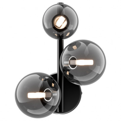 Maytoni Modern Настенный светильник (бра), цвет: Черный 3x28W G9, MOD545WL-03B