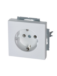 ABB BJE Solo/Future Белый бархат Розетка с/з