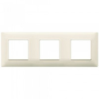 Vimar Накладка для 6 модулей (2+2+2) расстояние между центрами 71мм бежевая, 14644.03 Vimar Накладка для 6 модулей (2+2+2) расстояние между центрами 71мм бежевая, 14644.03