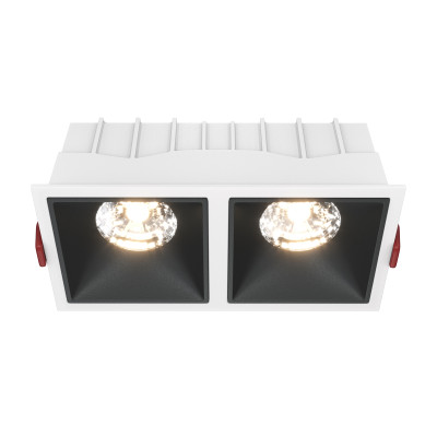 Maytoni Встраиваемый светильник Alfa LED 3000K 2x15Вт 36° Dim Triac, DL043-02-15W3K-D-SQ-WB