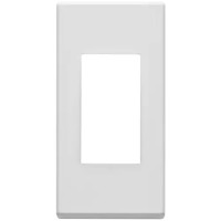 Vimar Накладка на 1 модуль Eikon Exe для панелей, белая матовая, 22666.01 Vimar Накладка на 1 модуль Eikon Exe для панелей, белая матовая, 22666.01