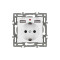 043733 - Механизм розетки с USB зарядкой SCT-MUAA-PL-WH (250V, 16A) (Arlight, -)