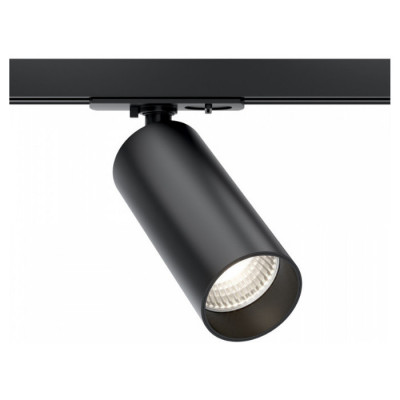 Single phase track system Focus LED  Трековый светильник, цвет: Черный 12W