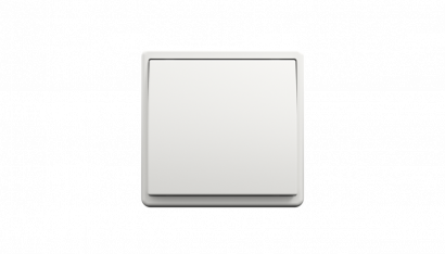 Выключатель 1-клавишный, Efapel Apolo 5000, цвет белый матовый