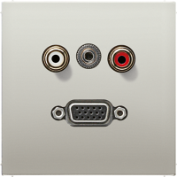 2x Cinch Audio (RCA) / Stereo Jack (TRS 3.5 mm) / VGA, MAES1072