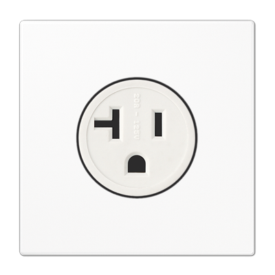 розетка NEMA 5-20R 20А, 125В АС белая, LS521-20WW