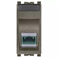 Vimar Оптический разъём моно 9/125 SC, Metal, 19350.SC.M