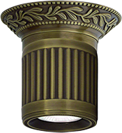 FD1052RPB Fede VIENNA Светильник UP OR DOWN потолочный , Bright Patina