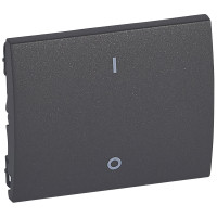 Legrand Клавиша - Galea Life - двухполюсная 0/1 - Dark Bronze, 771215