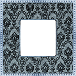 FD01441DNCB Fede Belle Epoque Tapestry Рамка 1-ная, Decornoir-Bright Chrome