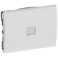 Legrand Клавиша - Galea Life - простая с индикацией, с информационной пиктограммой - White, 777011
