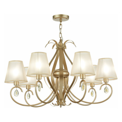 Evoluce SLE111403-07 Светильник подвесной Шампань/Шампань E14 7*40W