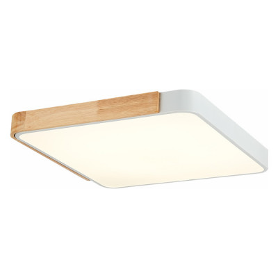 Evoluce SLE201252-01 Светильник потолочный Белый, Светлое дерево/Белый LED 1*42W 3000K/4000K/6000K