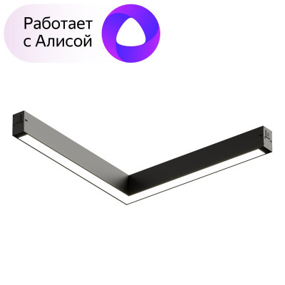 Denkirs DK8014-BK Угловой светильник SMART LINEAR ANGLE 18W DIM 3000K-6000K, черный
