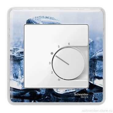 SM Накладка для мех-змов терморегулят. арт.№ SCMTN536400/536401, полярно-бел.